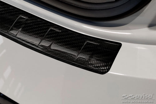 Boot sill protector, carbon - Smoothbev