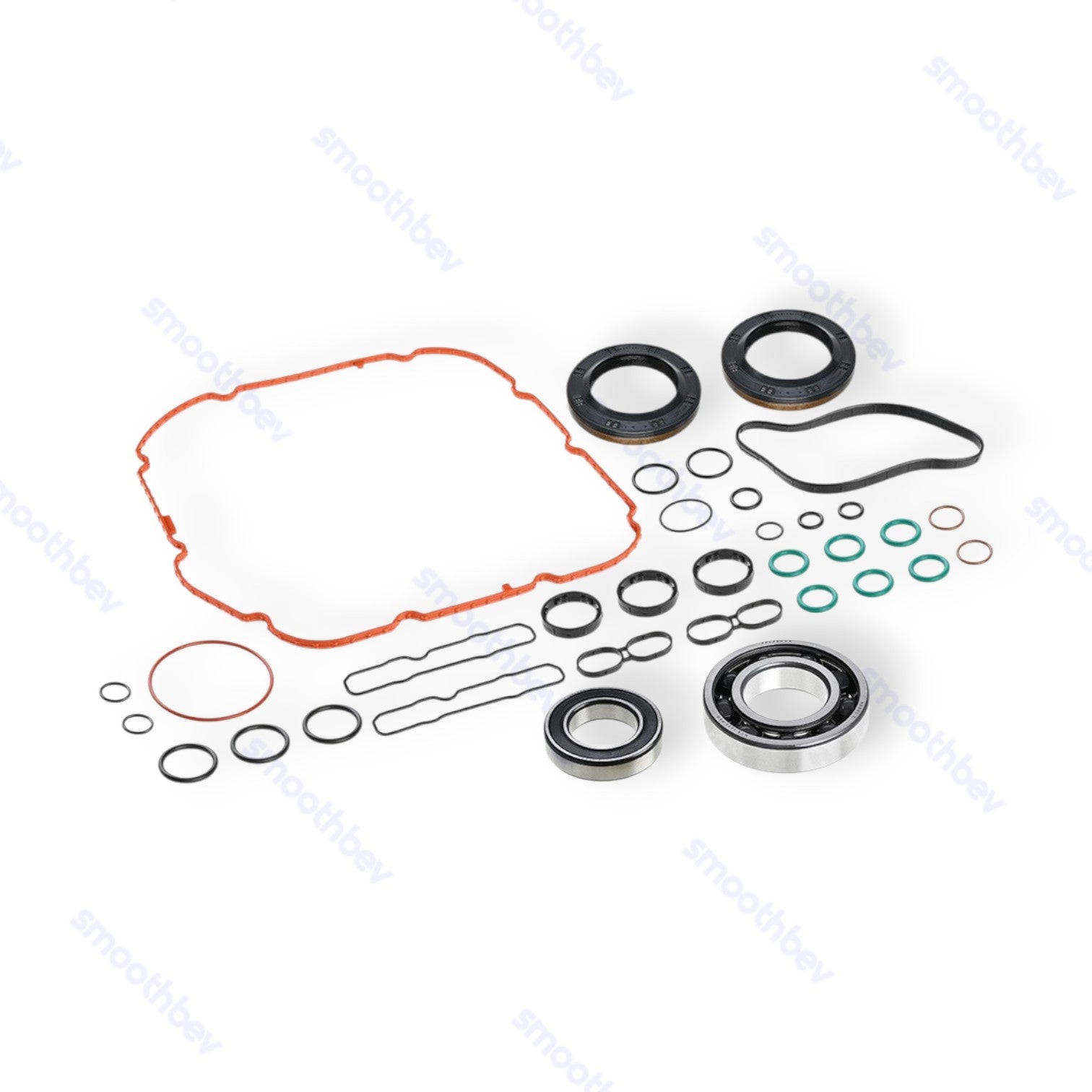 Front SDU Motor Rebuild Bearing and Gasket Kit